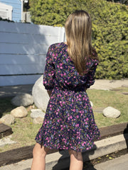 VIRGO MINI DRESS - GEMMA PURPLE