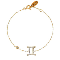 Zodiac Horoscope Star Sign Bracelet Gemini