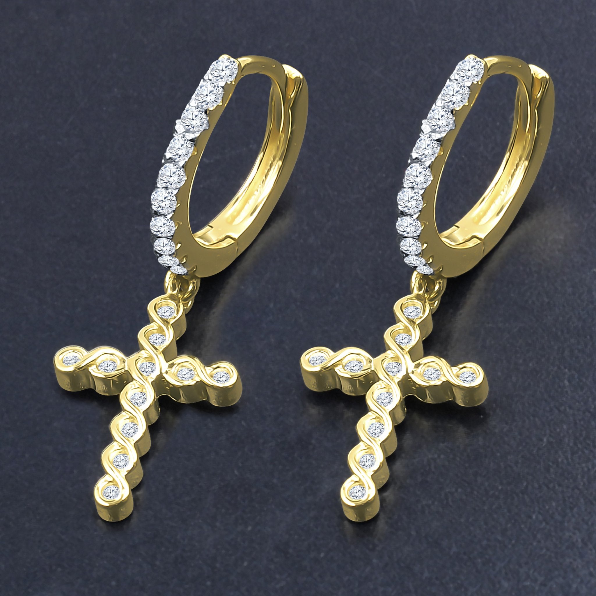 DOMINIQUE SILVER EARRINGS | 9214492