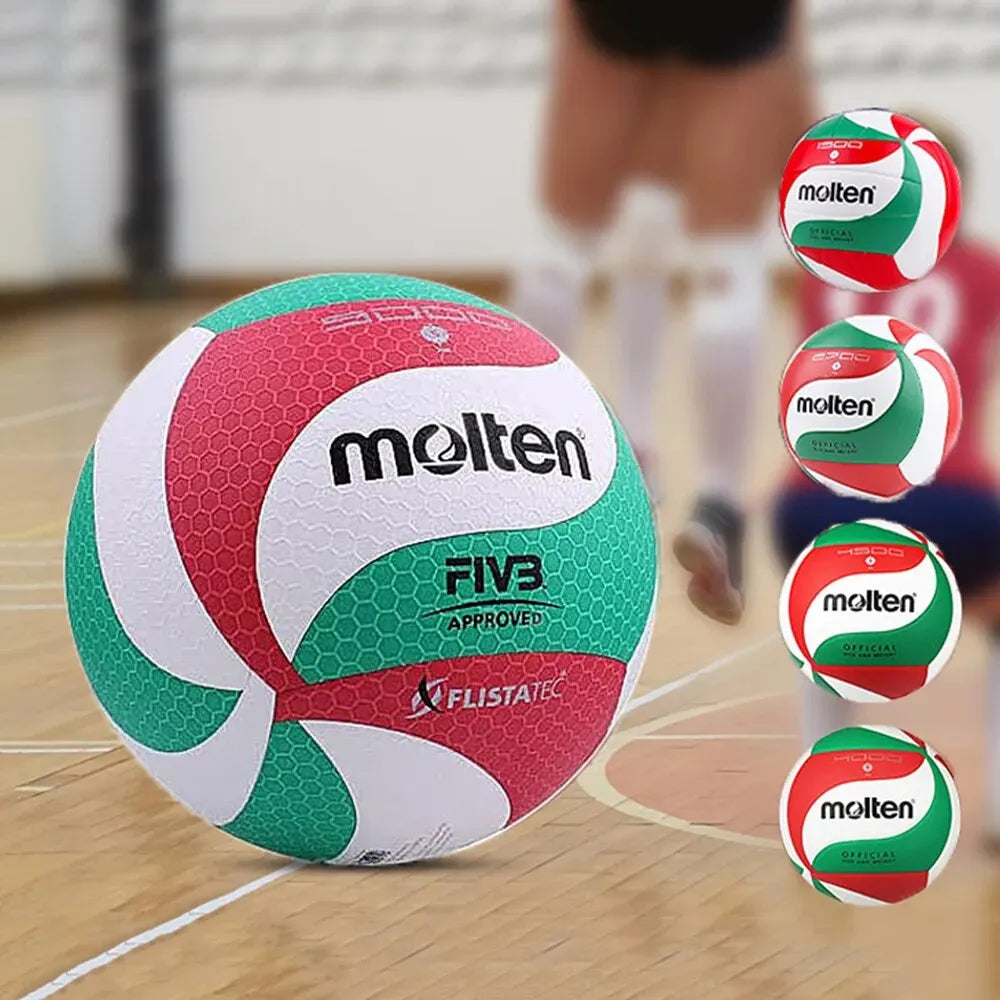 Molten V5M5000 Volleyball Professional Standard Size 5 PU Soft Beach