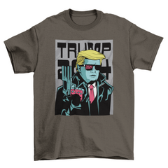 Trump 2024 comic style t-shirt