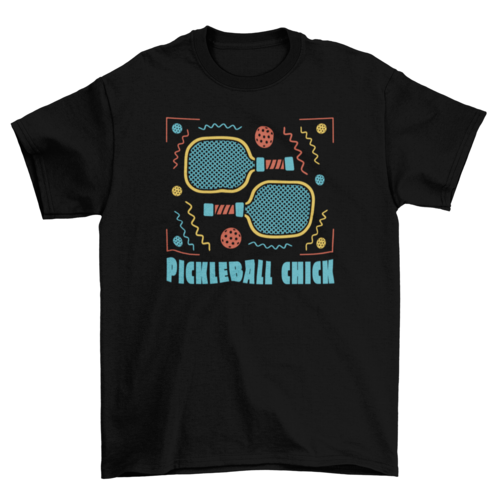 Pickleball chick t-shirt