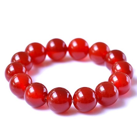 Wealth & Abundance Red Agate Bracelet